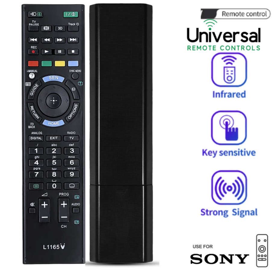 Remote remot TV SONY RM L 1165 for RM - GD026 GD023 GD033 GD027 Bravia Tabung CRT LCD LED KW Penggan