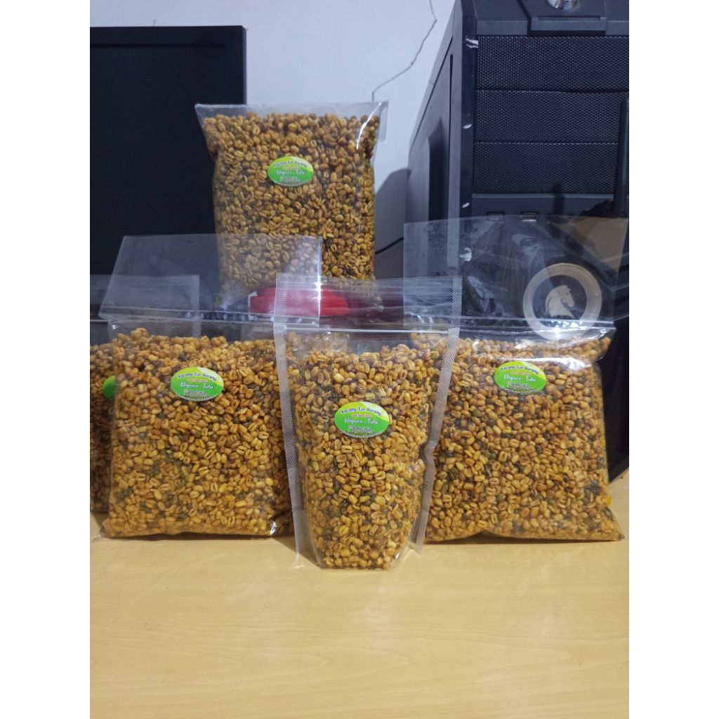 

kacang hijau goreng rasa asam manis