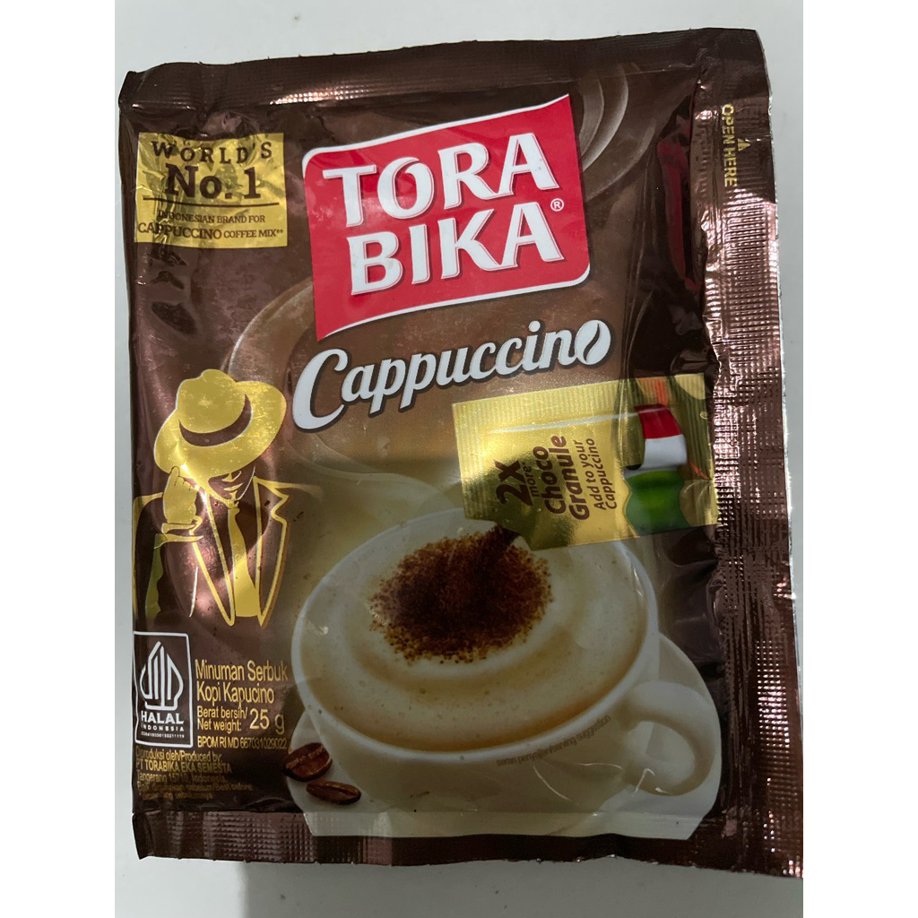 

torabika cappuccino 10 saset
