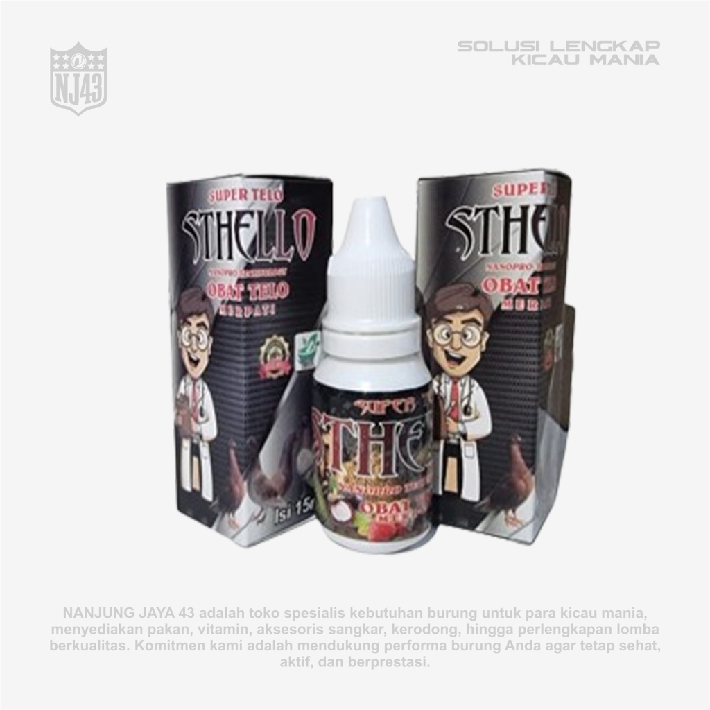 STHELLO Obat Telo Merpati: Ampuh Atasi Gejala Telo & Nyilet pada Burung Merpati