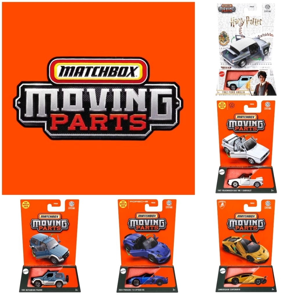 Matchbox Moving Parts