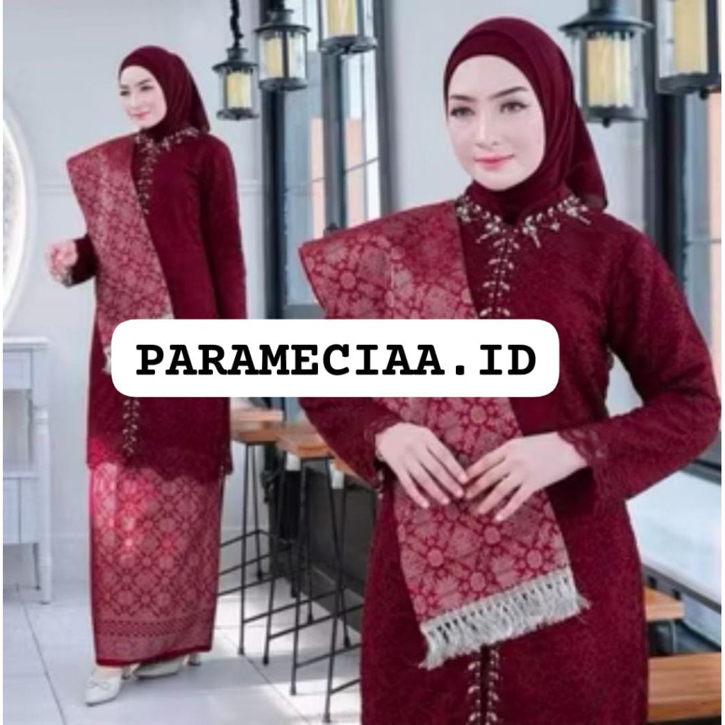 SET ROK SONGKET DAN SELENDANG/ROK SONGKET+SELENDANG