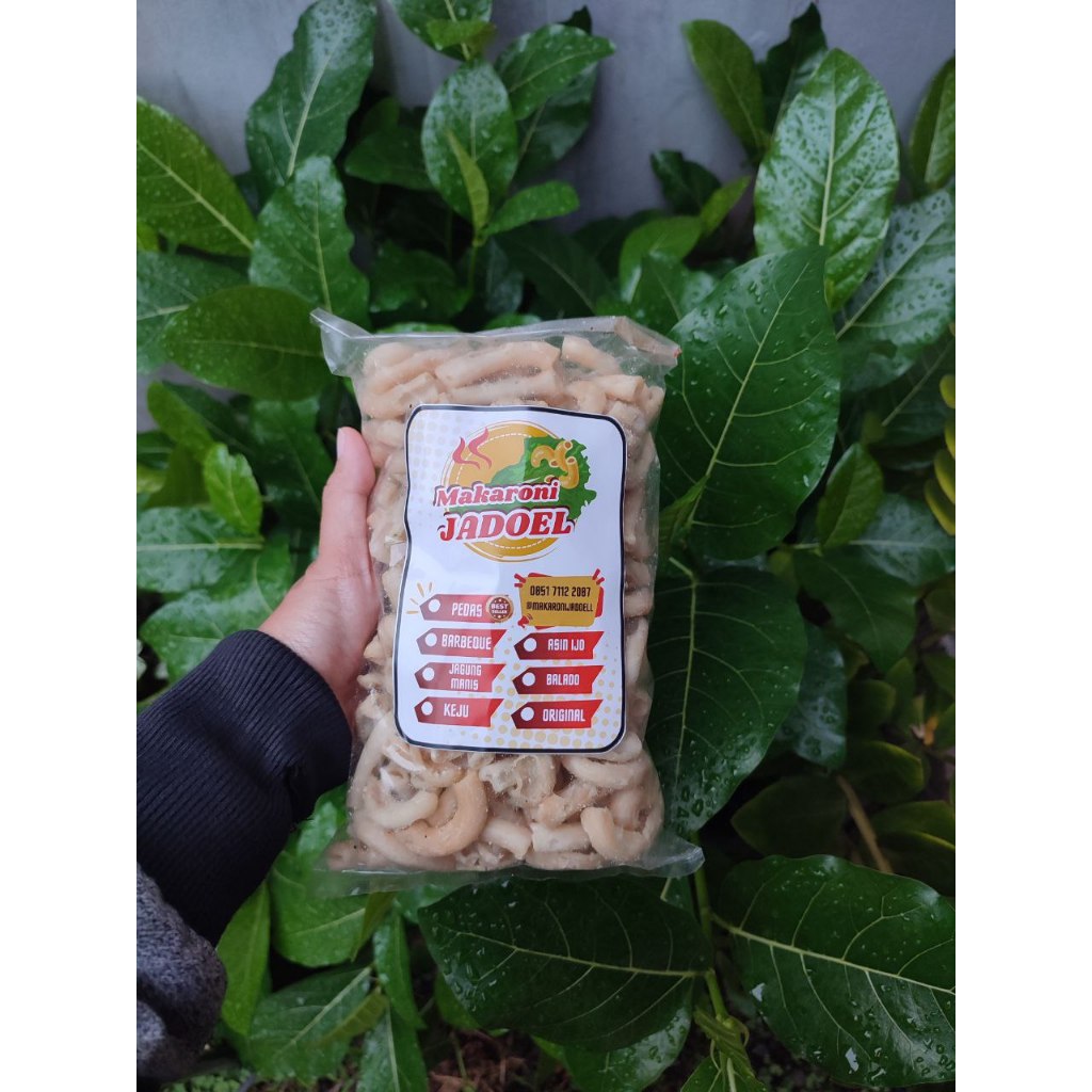 

Makaroni Original Asin Gurih Nagih 250gram