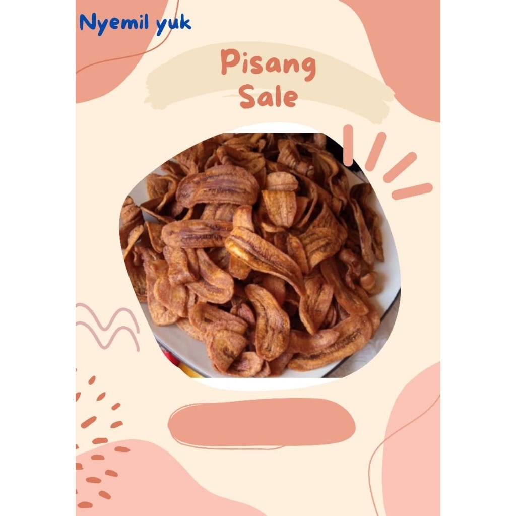 

pisang sale crispy 250gr sale pisang 250gr