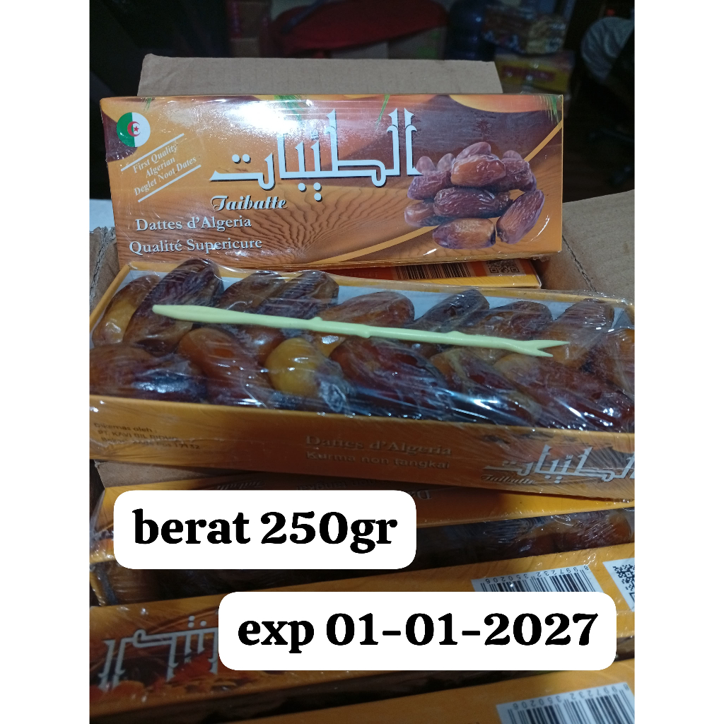 

KURMA TUNISIA MADU TAIBATTE 250 Gram