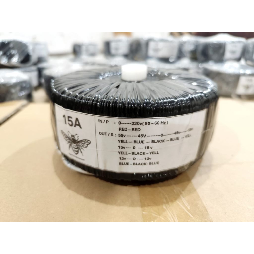 Trafo 15A ct 45v...55v