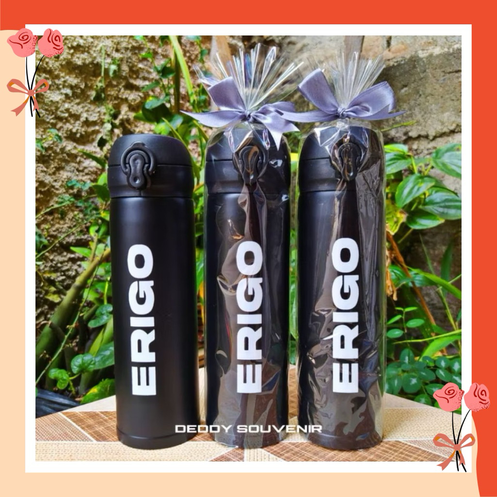 Souvenir Thermos Niagara Custom Nama Kemas Plastik