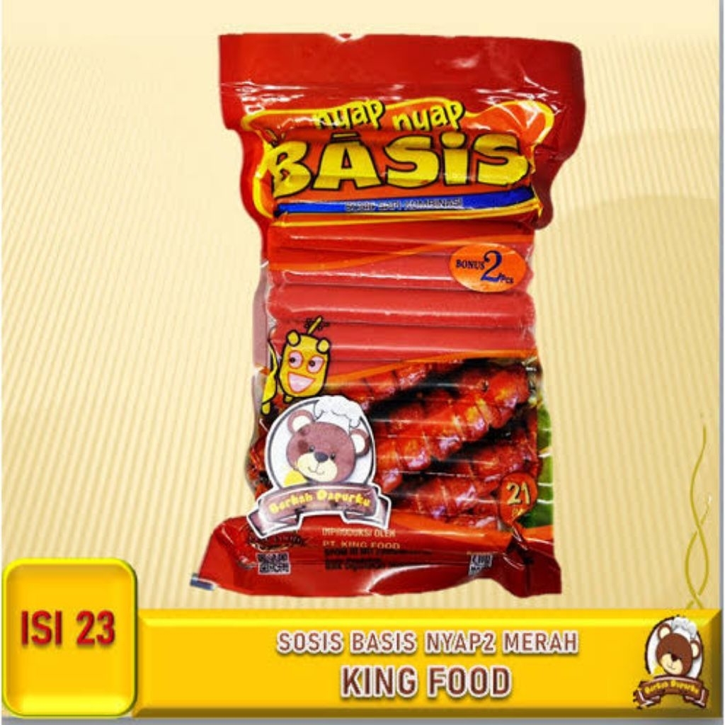 King Food Sosis Basis Merah Isi 21