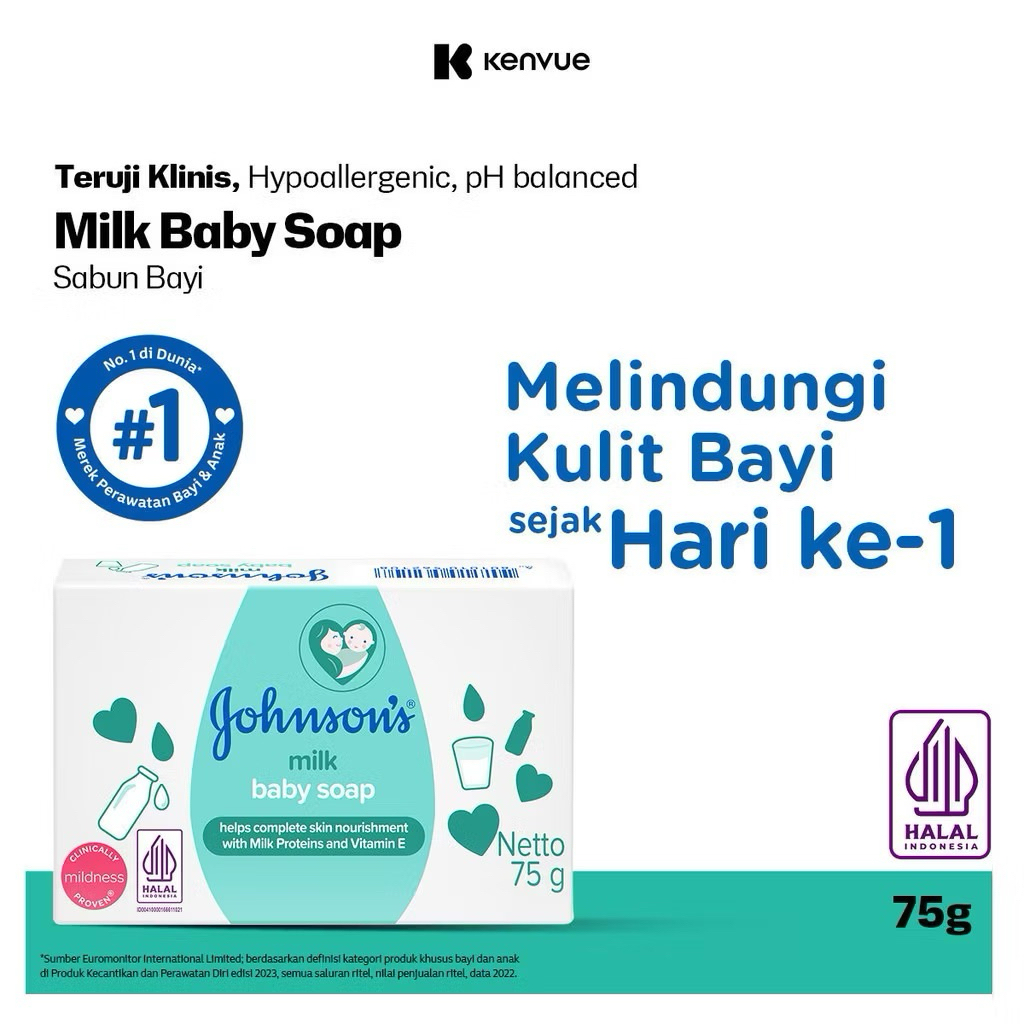 JOHNSONS BABY SOAP 75gr