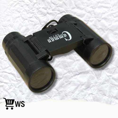 Mainan Edukasi Camman - Teropong Binoculars 2.5x26, Alat Explorasi Alam untuk Anak-anak