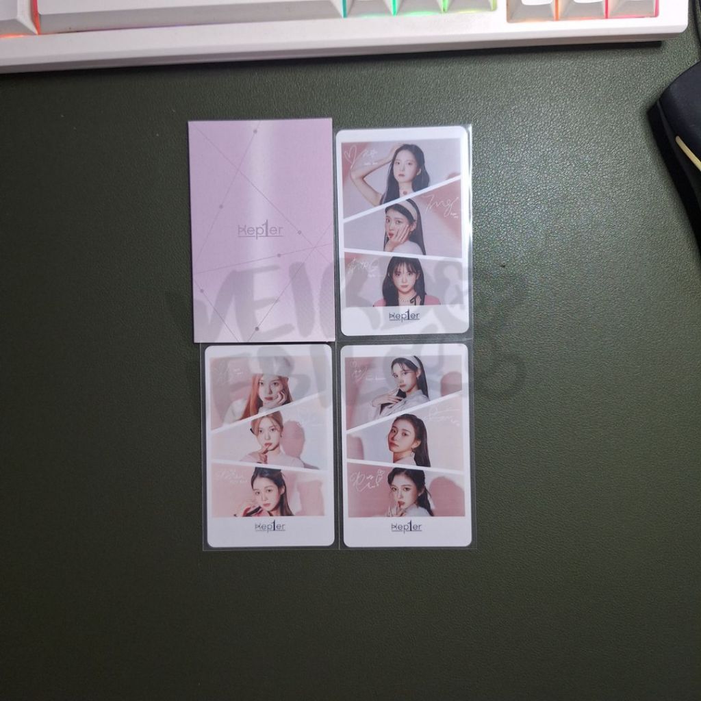 PHOTOCARD OFFICIAL KEP1ER X CGV SPECIAL DEBUT PROMOTION