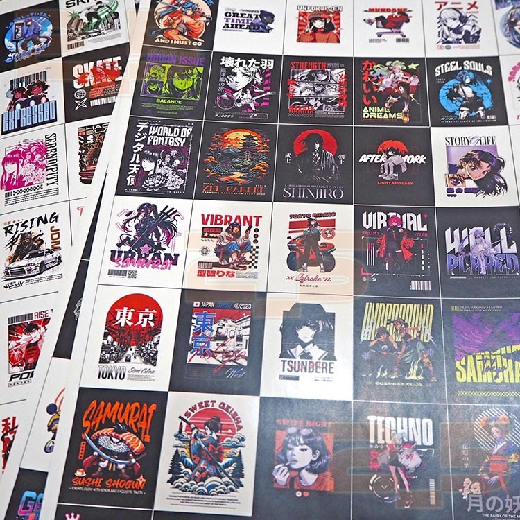 

STIKER ANIME JAPAN STYLE ART BAHAN KROMO (BELUM DIPOTONG)