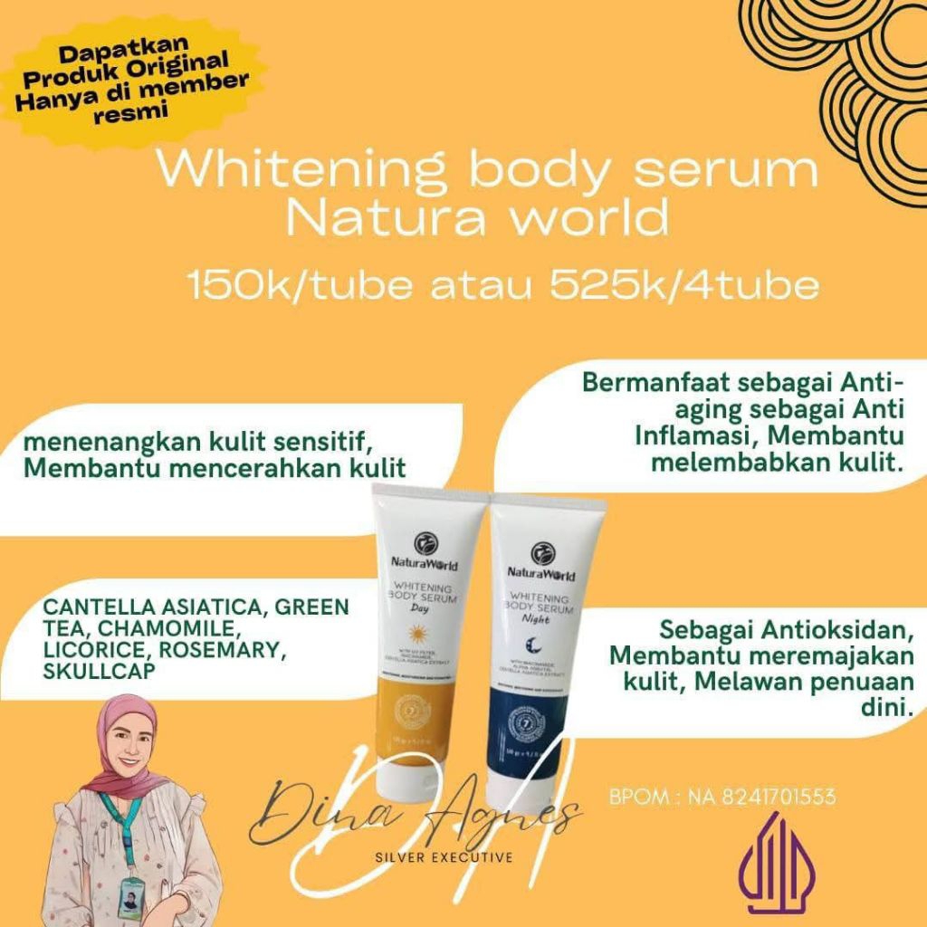 Whitening Body Serum (WBS) Natura World
