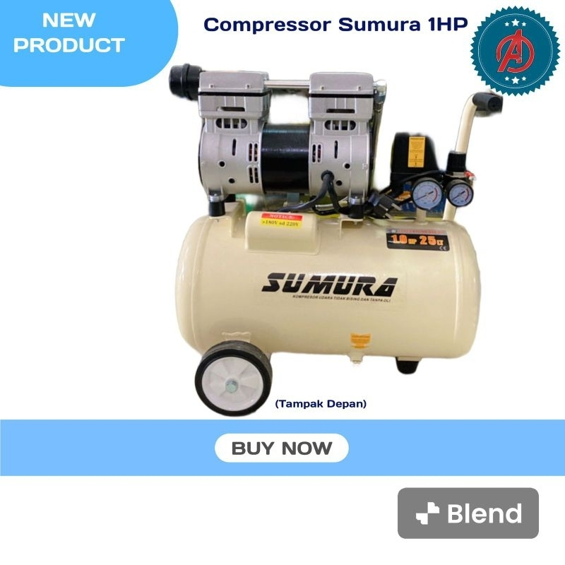 Kompresor Matrix/Sumura Oilless Portable 1HP