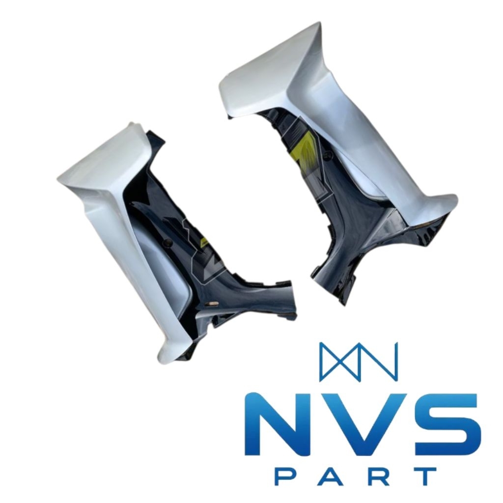 Sayap luar dalam fizr sayap dek luar yamaha fizr sayap dalam kepangan fizr warna SILVER HITAM