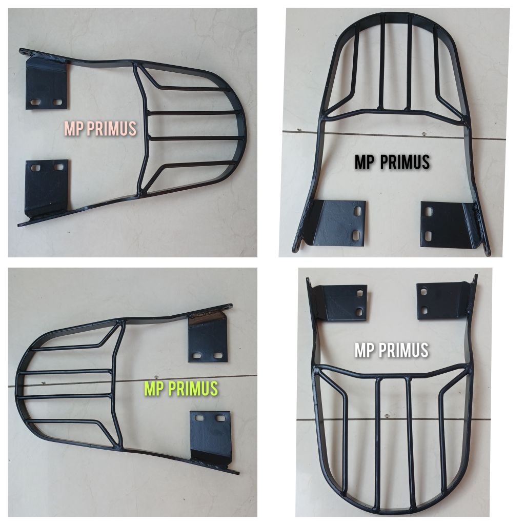 Breket MEGAPRO PRIMUS Breaket Bracket locco Rear Begel Dudukan Box Rak Bagasi Belakang Planger pleng