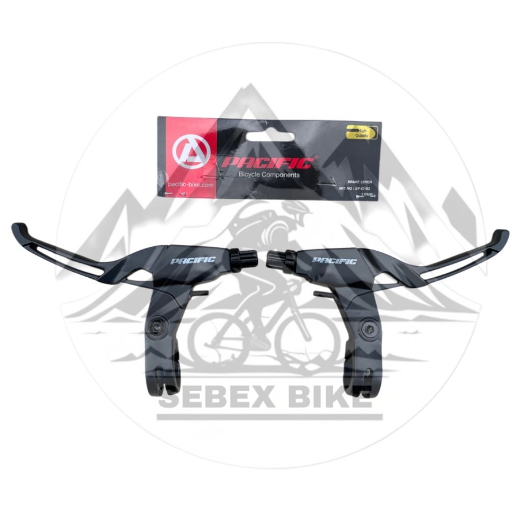 Handle Rem Handle Gagang Sepeda Brake Lever Full Alloy MTB Gunung Fixie Onthel Anak New Pacific Good