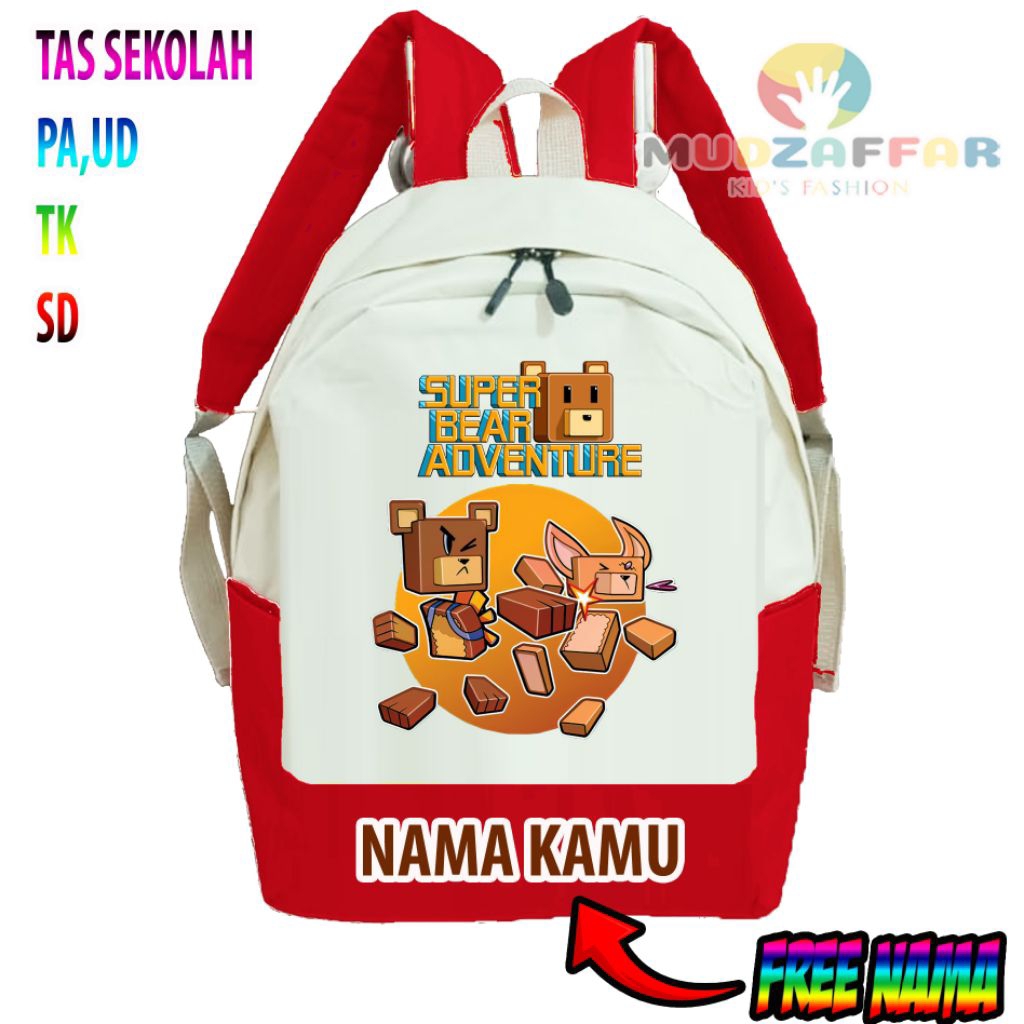 TAS RANSEL ANAK SUPER BEAR ADVENTURE TAS ANAK SEKOLAH MAIN SUPER BEAR ADVENTURE