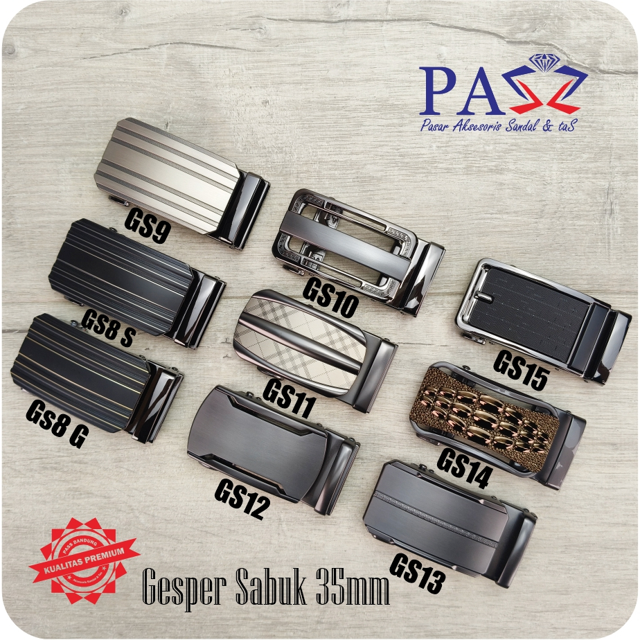 Kepala Gesper Pria GS8 - GS15 (Premium)