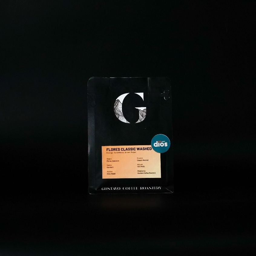 

Flores Classic Washed - Gustavo Roastery - Classic Washed - Filter Coffee - 200gr
