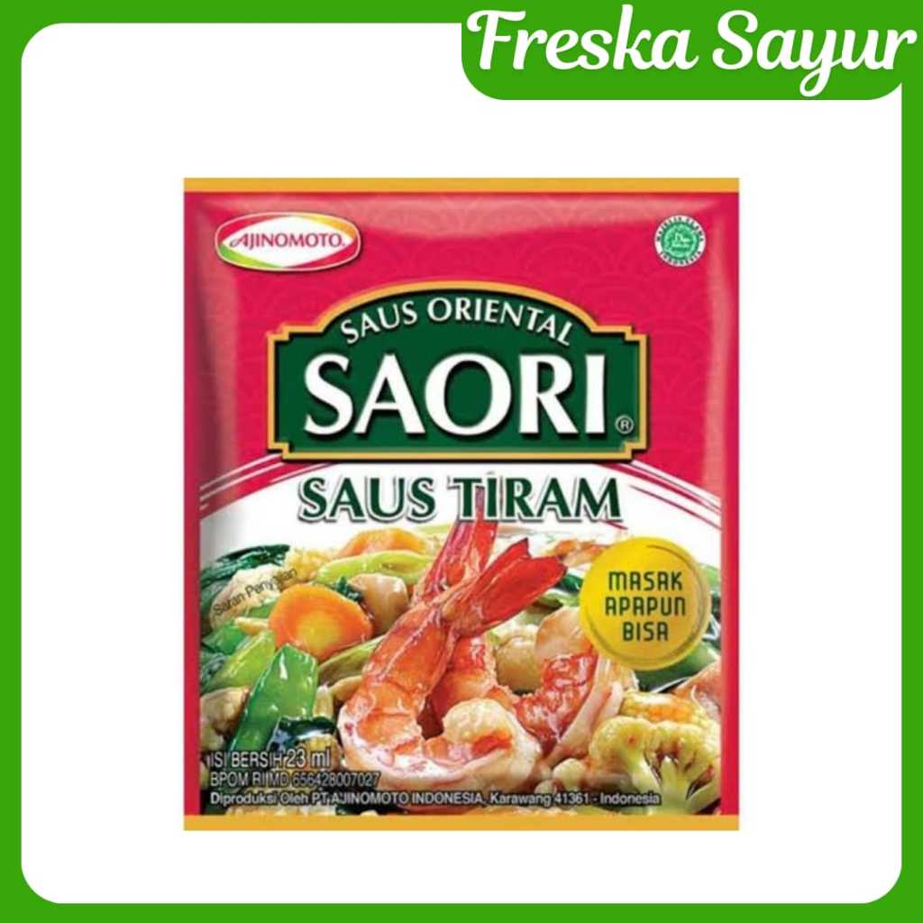 

Saori Saus Tiram 1 Sachet