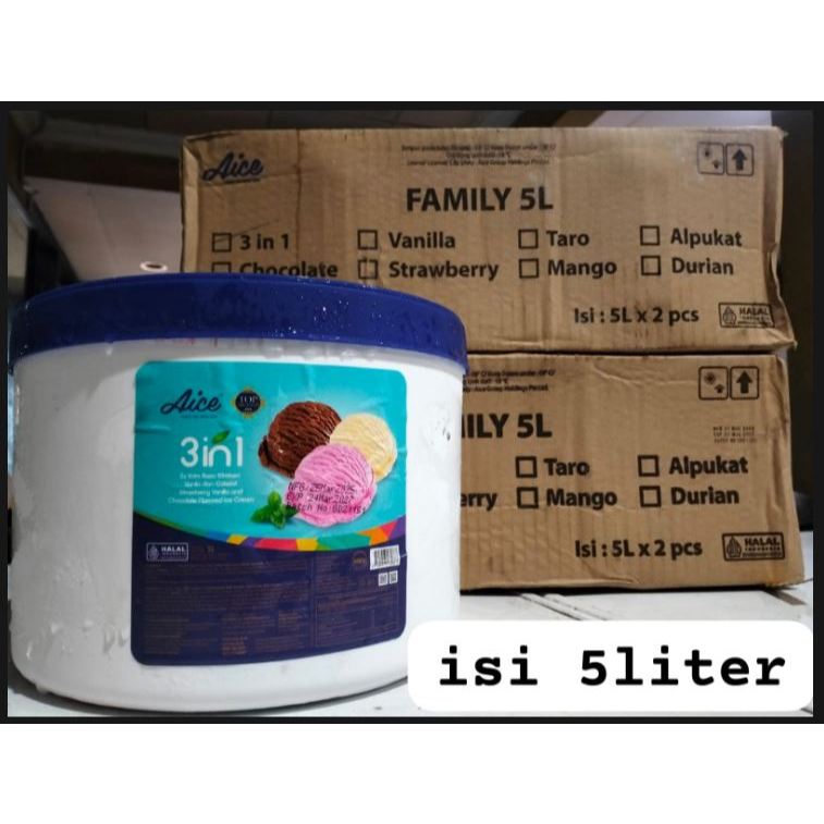 

AICE Es Krim 3in1 Kemasan 5 Liter