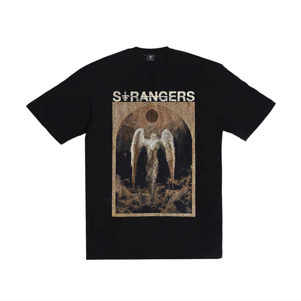 MerchbySTRANGERS -  SERAPH BLACK T-SHIRT