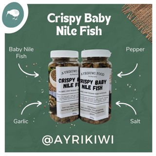 

Crispy Baby Fish / Ikan Krispi Snack Teman Makan Nasi 200gr