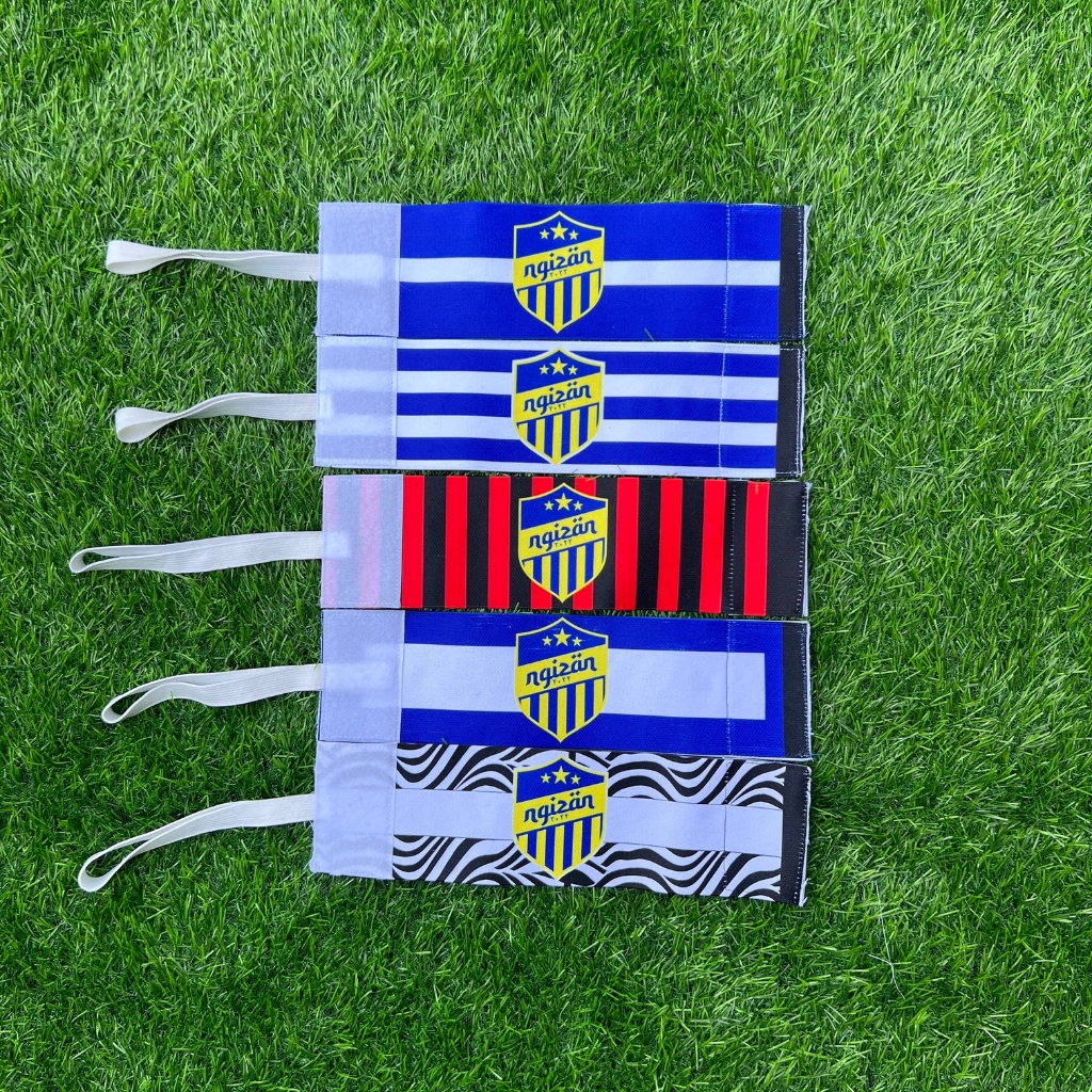 BAN KAPTEN CUSTOM LOGO Ban Captain Futsal Sepak Bola Armband Bebas Custom Logo Full Printing