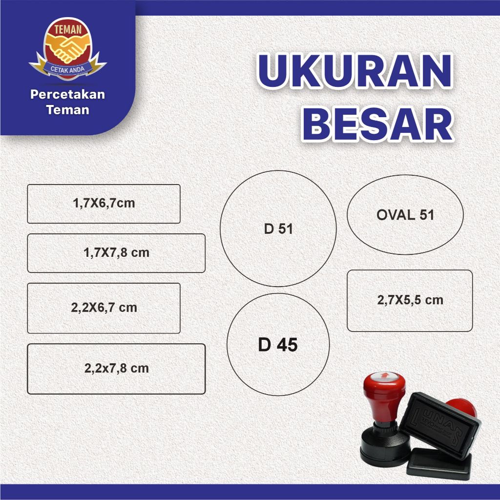 

Stepel Flash, Stempel Otomatis, Stempel Logo, sehari jadi dan siap kirim