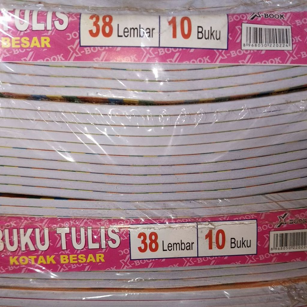 

Buku Tulis Kotak Besar isi 38 Lembar