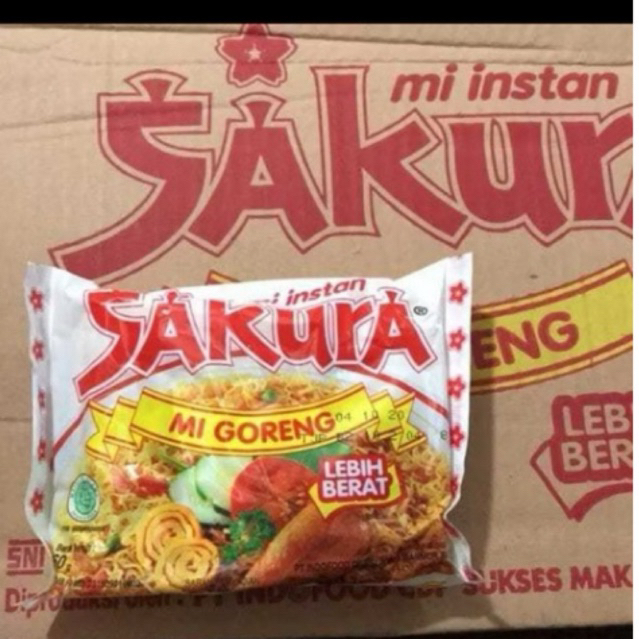 

mie goreng sakura 1 dus (isi 40bks)