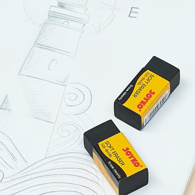 

Penghapus Joyko Eraser Warna Black Hitam Alat Tulis Sekolah Office & Stationery Hapus Gambar