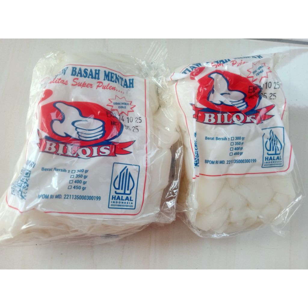 

Kwetiau Basah/Kwetiau Bilqis kemasan 400gram