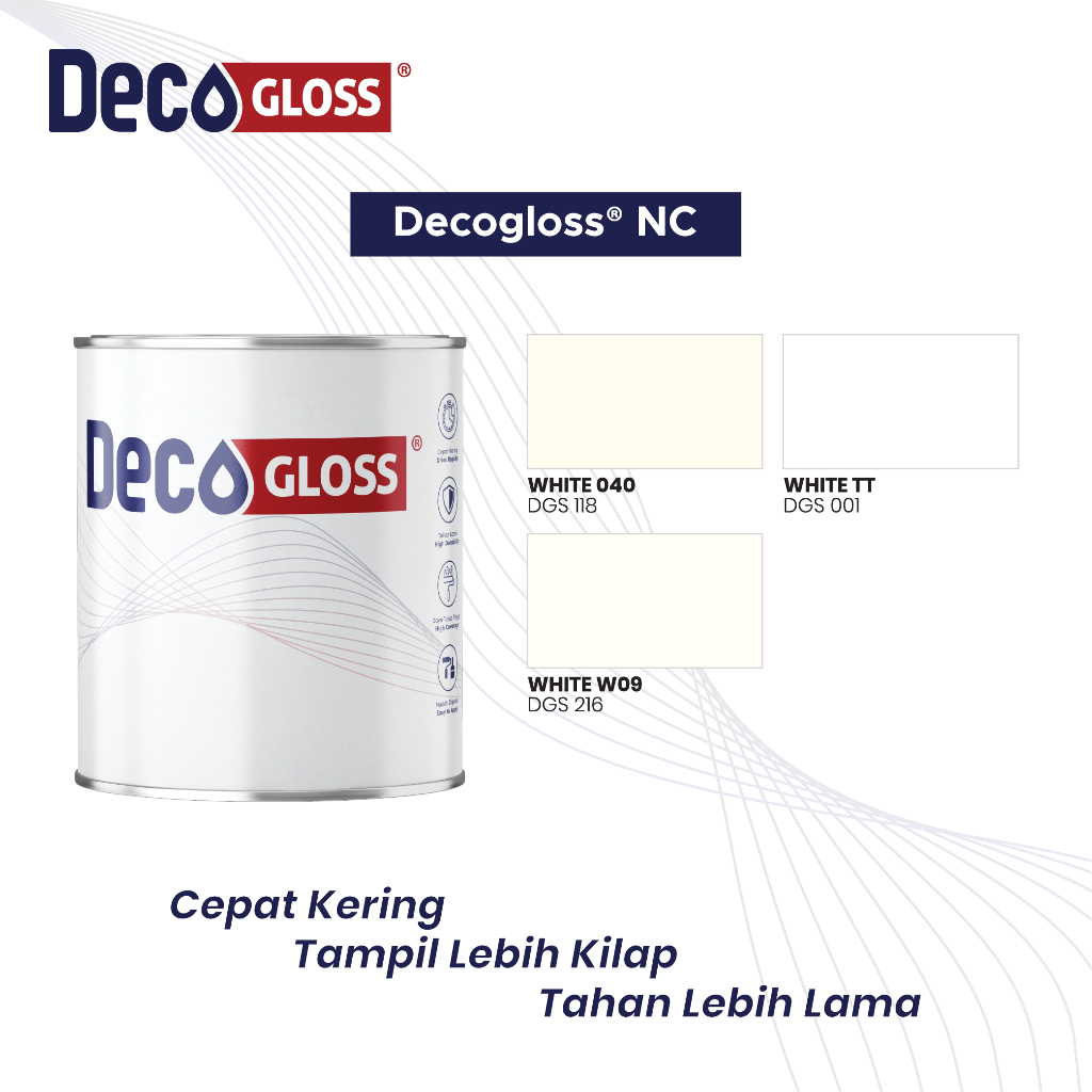 DECOGLOSS NC - W040 / WHITE TT / W09