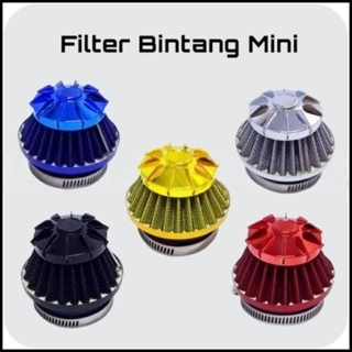 Filter Karburator Variasi Karbu Model Bintang Mini Waterproof Anti Air Universal Accesories Motor