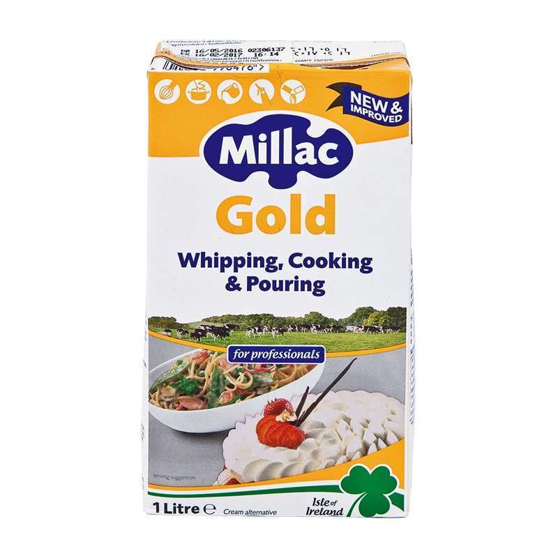 

Milac Gold Whipping Cream 1 Liter / Millac Gold Whip Whipping Cream 1 Liter
