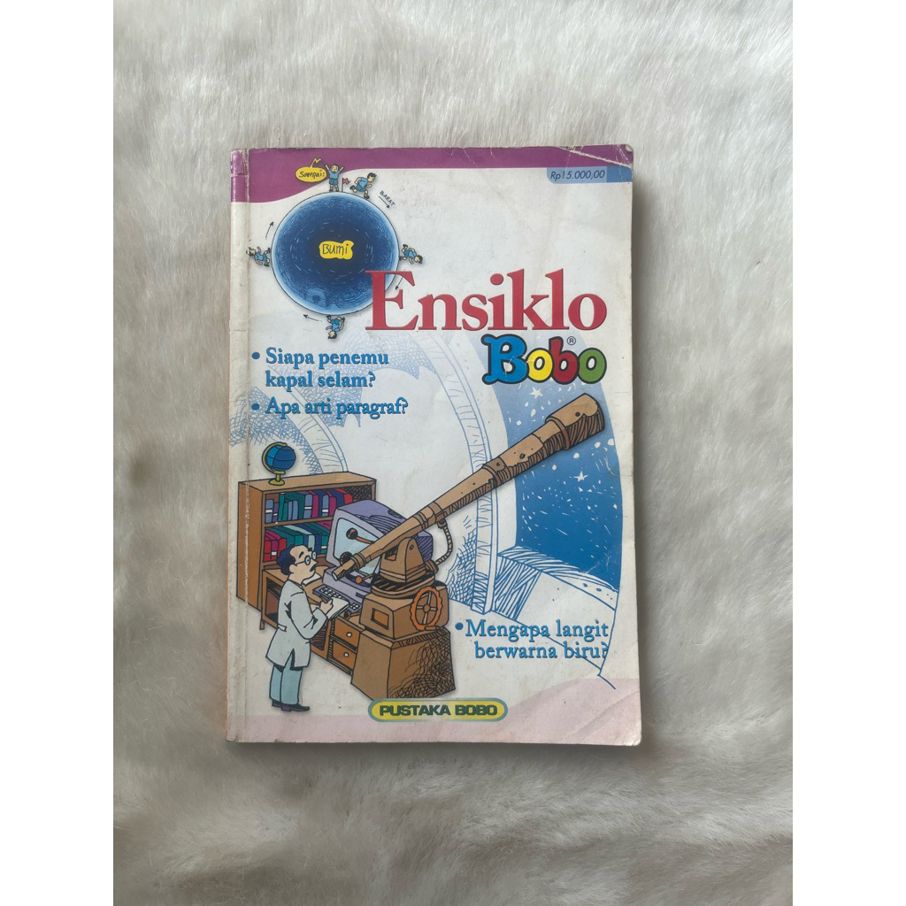Buku Ensiklo Bobo - Preloved Orisinal