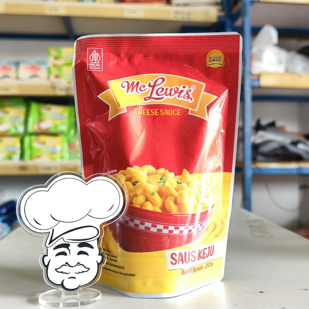 

Mc Lewis Cheese Sauce / Mc Lewis Saus Keju 250Gr