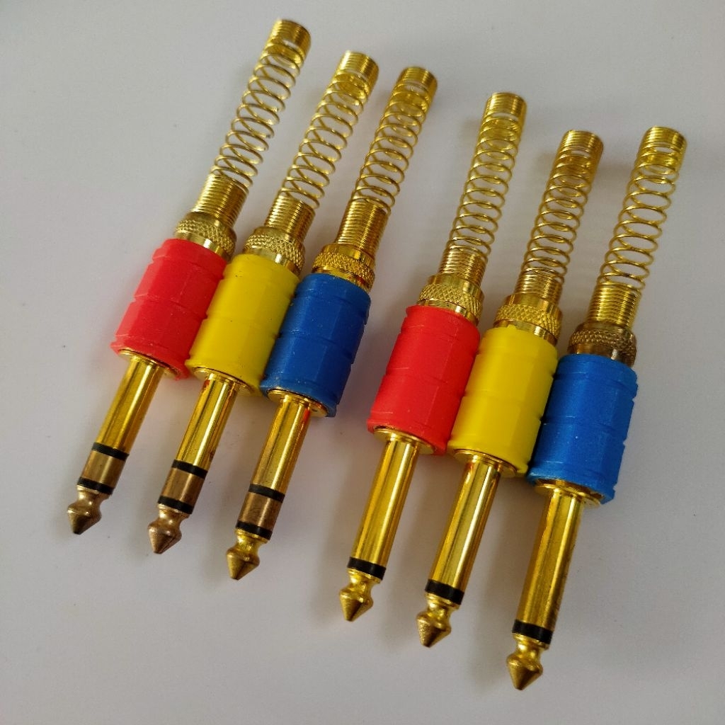 JR 3032A Jack Akai Mono Per Besi Gold Jack Akai Mono Jack Mic Mono Besi Warna Jack Akai Stereo