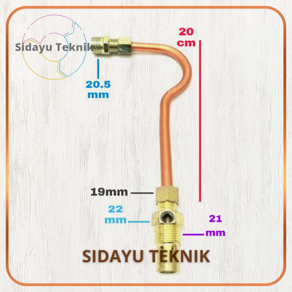 Check Valve Pipa Kompresor Angin SDP 1/4HP Set