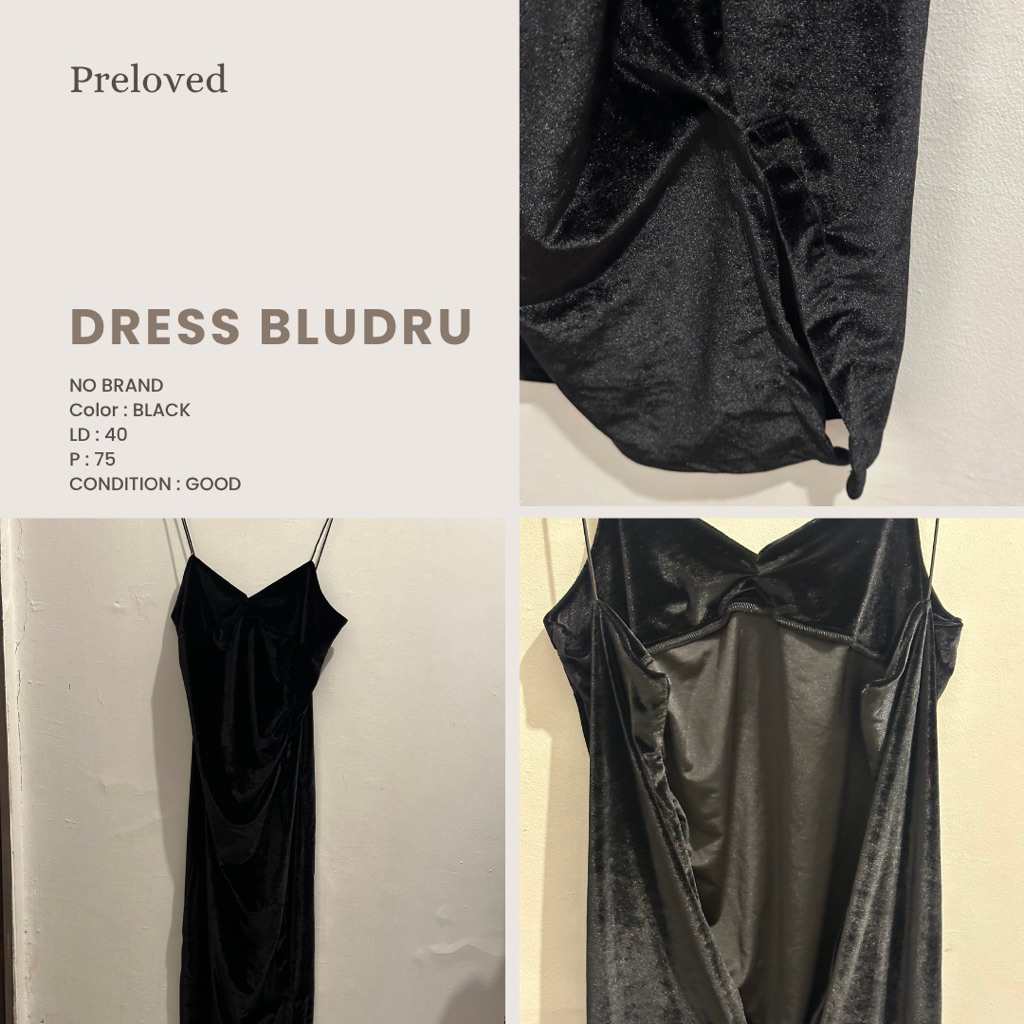 DRESS BLUDRU ( PRELOVED)