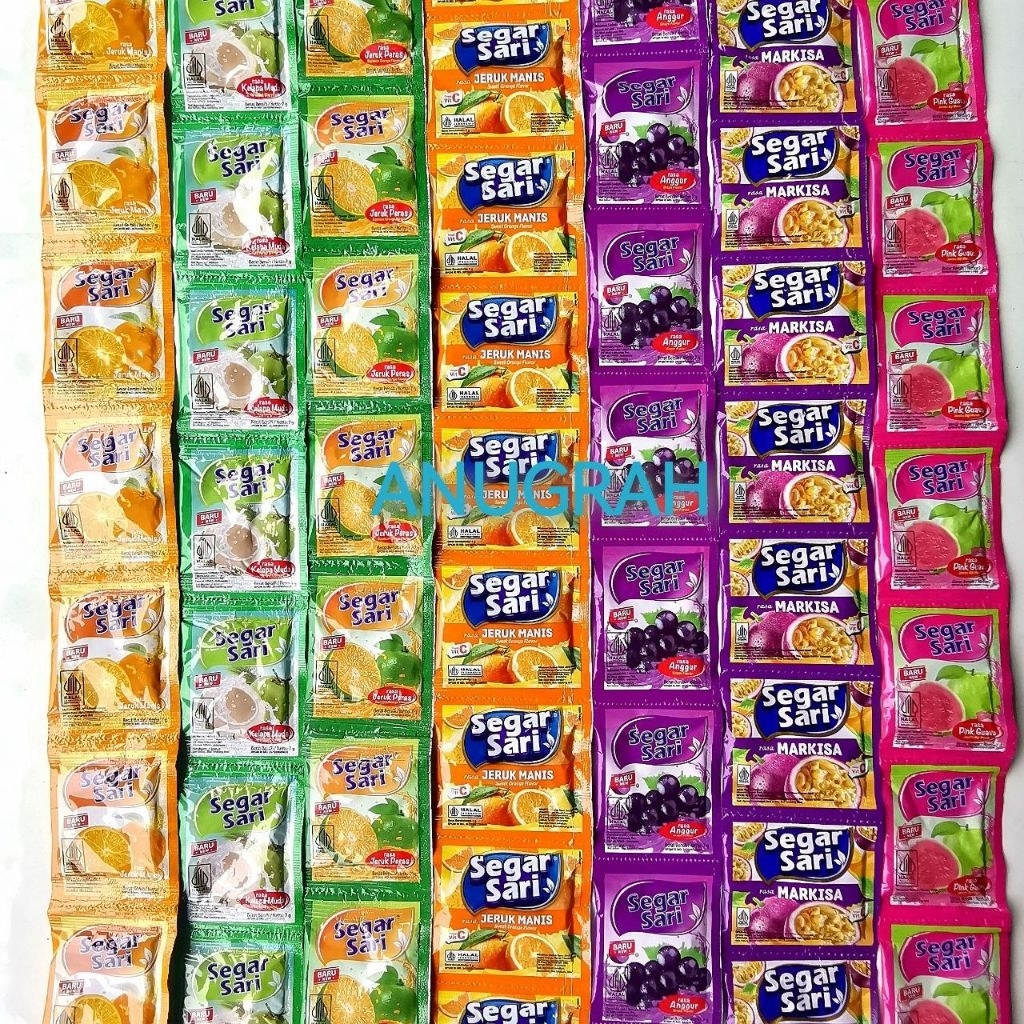 

Frenta Segar Sari Minuman Renceng 10 bks x 7 gr