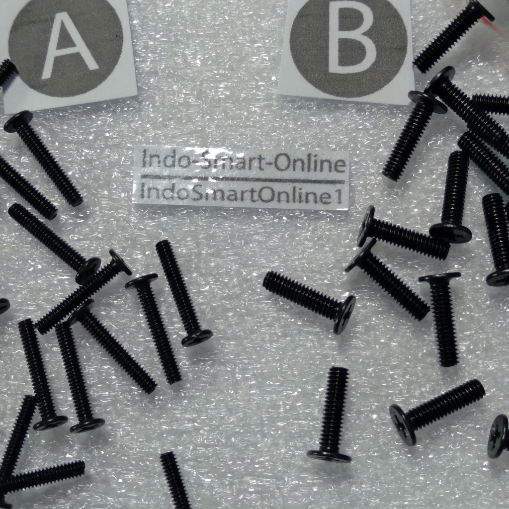[Baru] Baut panjang Asus X450C X452E X450 A450 A450C A450L sekrup casing bawah laptop
