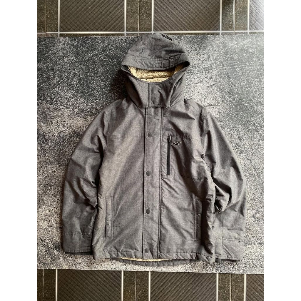 Jacket tebal snowboard Hollister brand