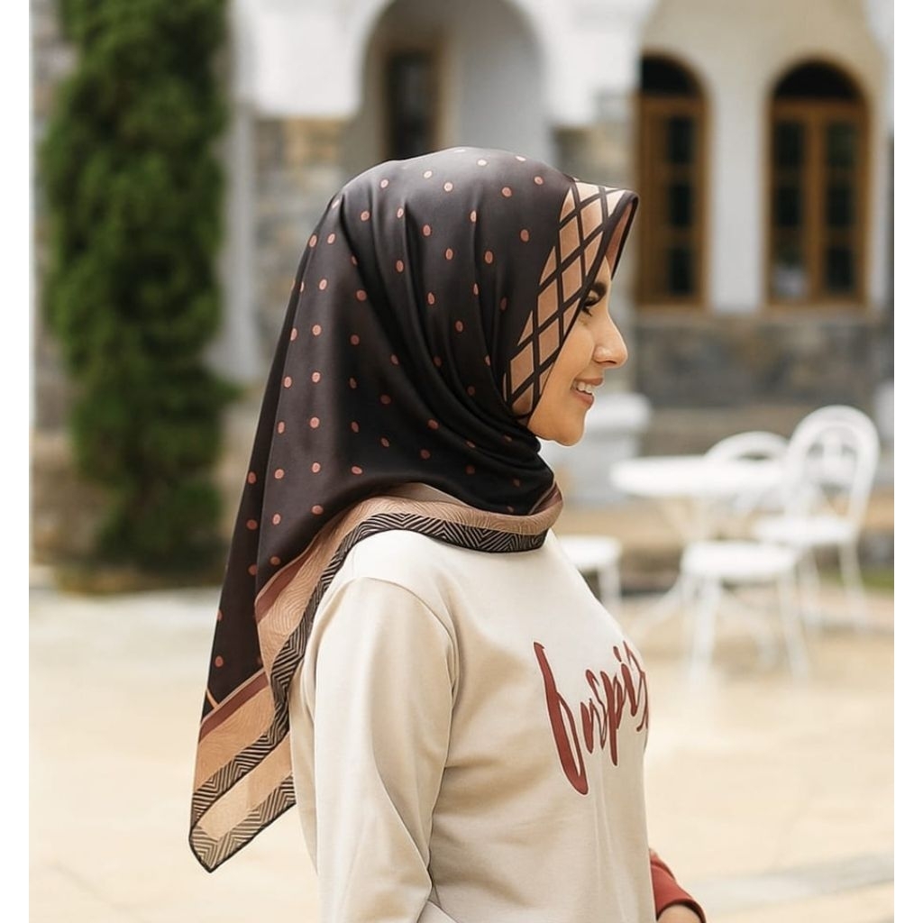 OBRAL TERLARIS DESINAAA HITAM / KERUDUNG SEGI EMPAT / JILBAB INSTAN / HIJAB TERBARU TERMURAH KEKINIA