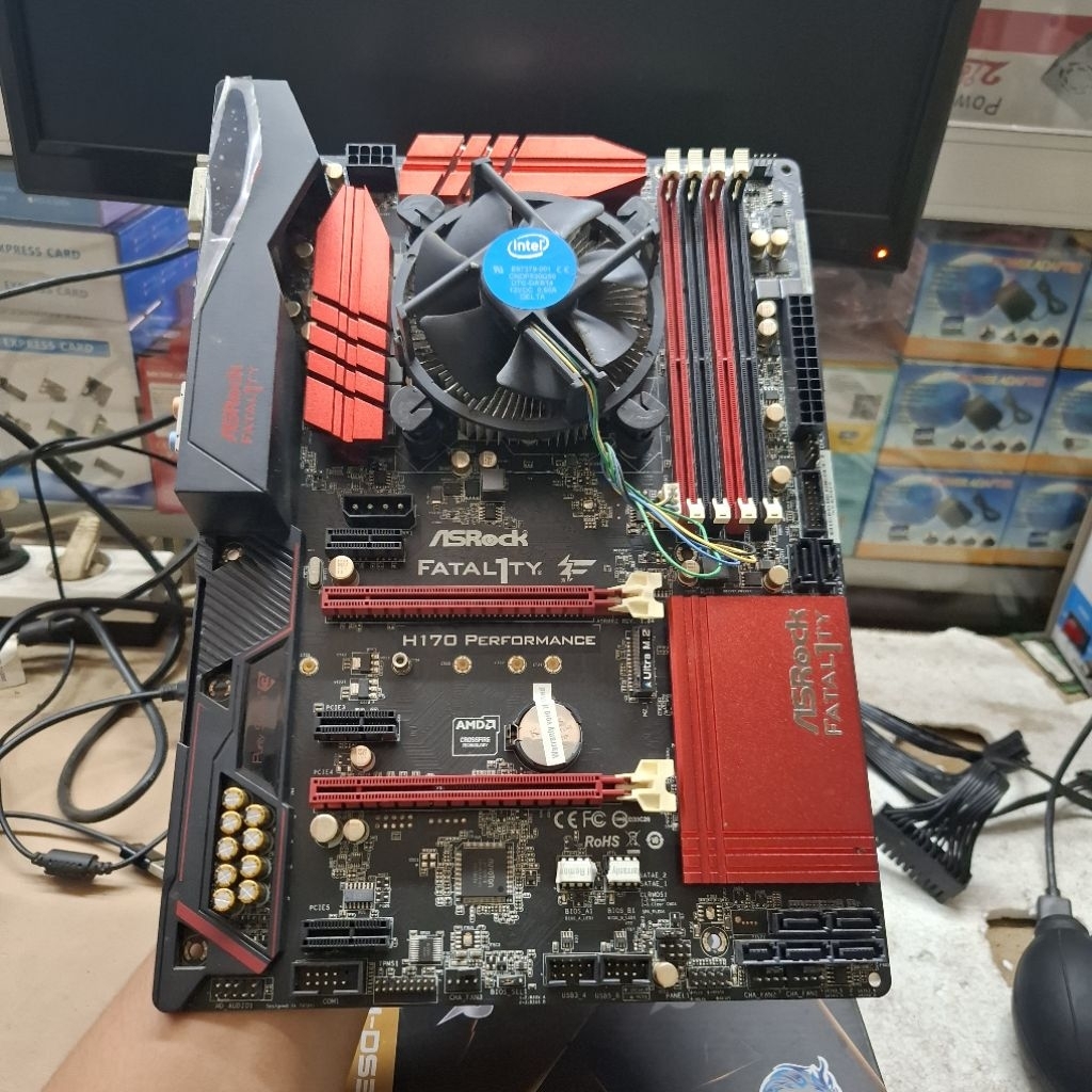 Motherboard Asrock FATALITY  H170 + Processor intel core i5 - 6400 6th LGA 1151 Like New