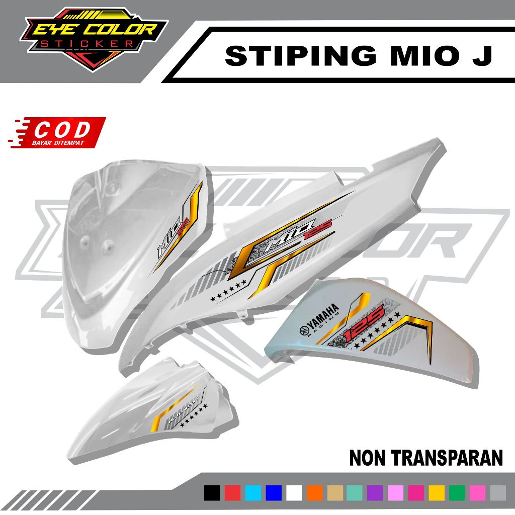 STRIPING MIO J STRIPING VARIASI MIO J