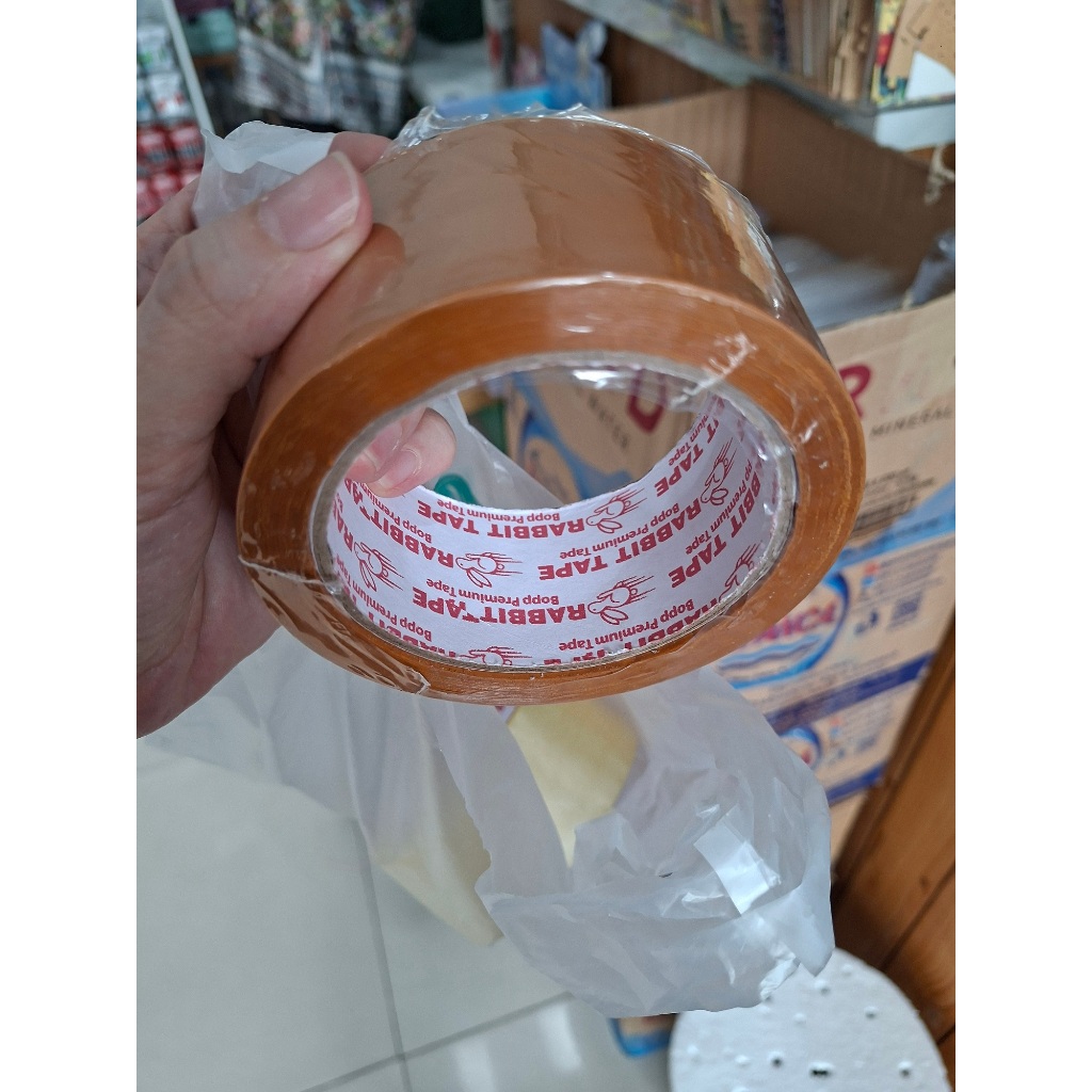 

Lakban Cokelat Ekonomis 45mm x 90 yard