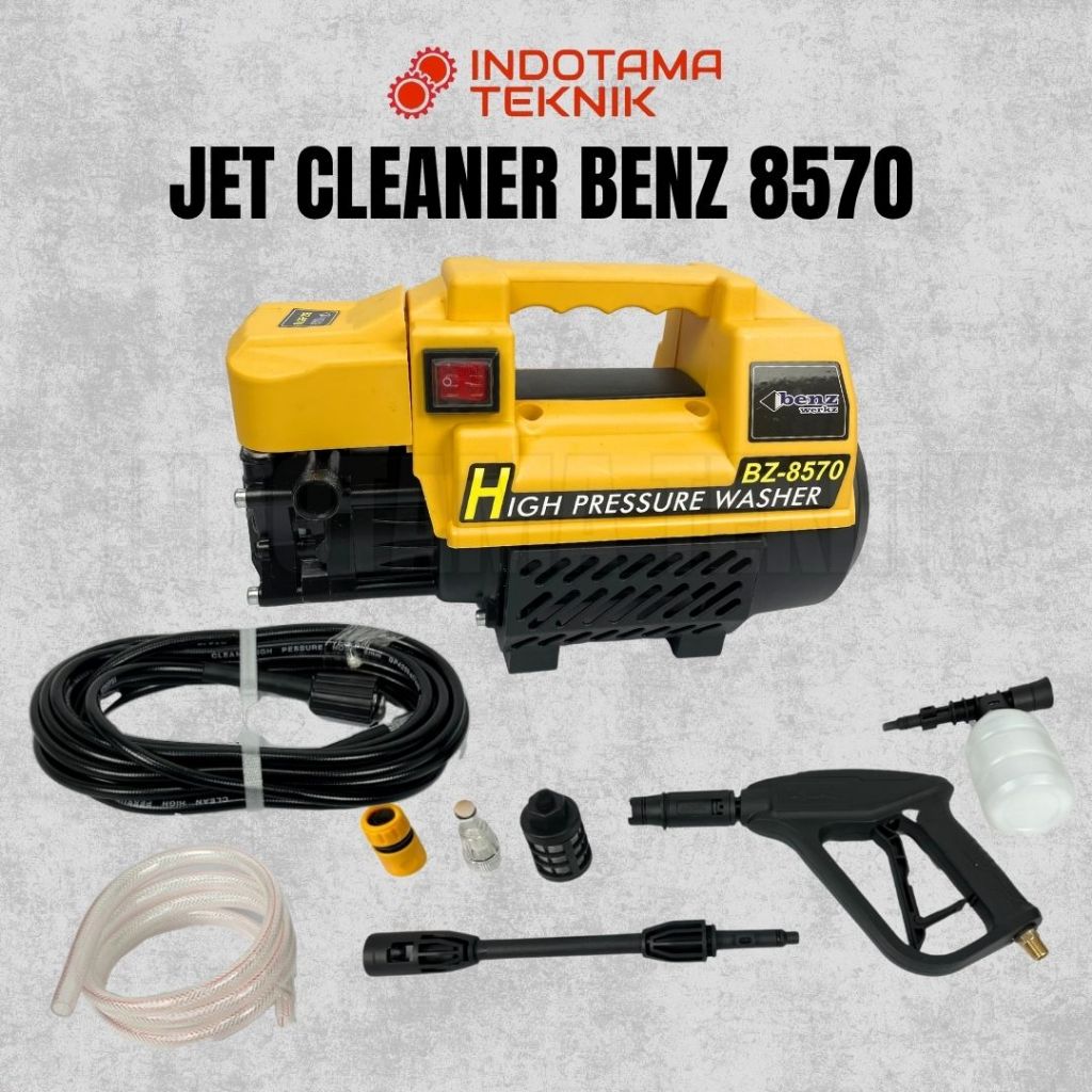 Jet Cleaner BENZ 8570 Mesin Cuci Steam Motor Mobil AC BZ-8570